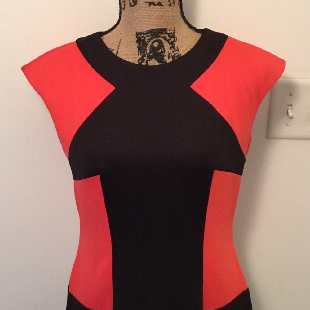Beautiful R & M Richards Color Block Dress - Picture 2 of 2